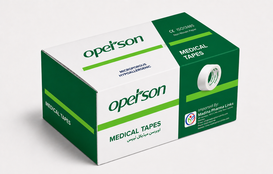Box of Opeison microporous hypoallergenic surgical tape